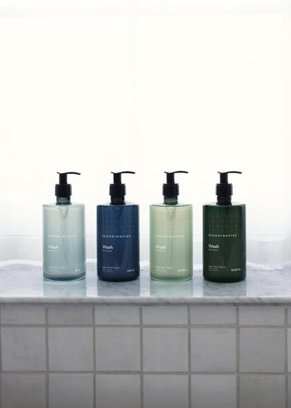 Skandinavisk ØY ‘Island' Hand & Body Wash, Scent notes: Crabapple and dog rose, water mosses and green leaves, 16.91 fl. oz.