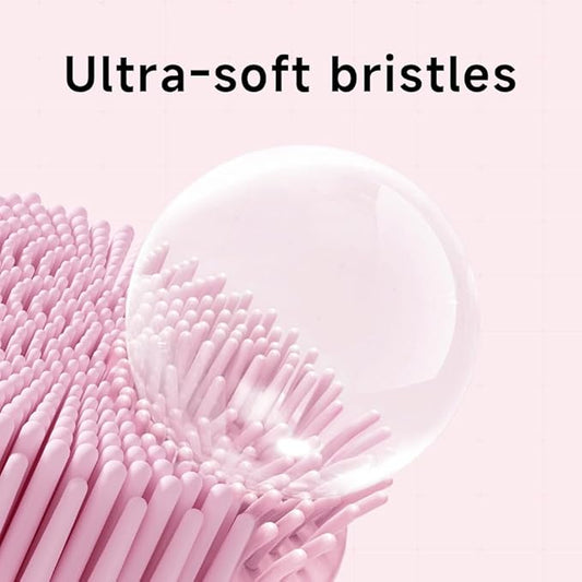 Silicone Body Scrubber for Women - Food-Grade Soft Body Scrubber with Gentle Exfoliation, Promotes Blood Circulation, Easy to Clean, Perfect for Shower & Bath