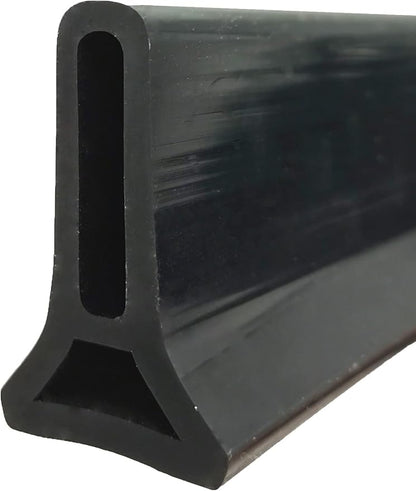 118Inch Collapsible Shower Threshold Water Dam 2" High Shower Barrier Water Stopper 2" Tall Shower Water Guard To Keep Water In Shower Dry And Wet Separation Bathroom Wheelchair Accessible Black