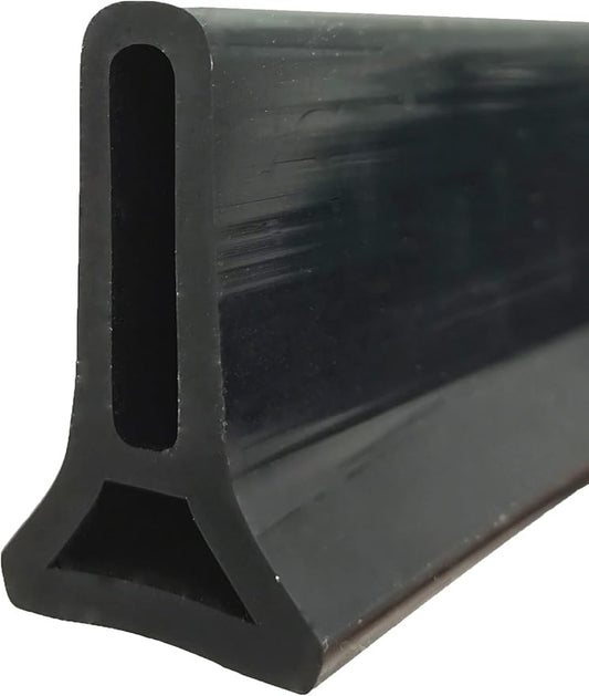 118Inch Collapsible Shower Threshold Water Dam 2" High Shower Barrier Water Stopper 2" Tall Shower Water Guard To Keep Water In Shower Dry And Wet Separation Bathroom Wheelchair Accessible Black