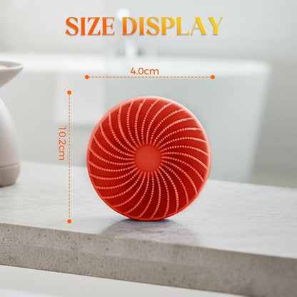 2 in 1 Silicone Body Scrubber & Scalp Scrubber, 2026 Upgrade Handheld Shower Scrubber for Body and Head, Cleansing Skin Brush Gentle Exfoliating and Stress Relax Hair Growth (3 Color)