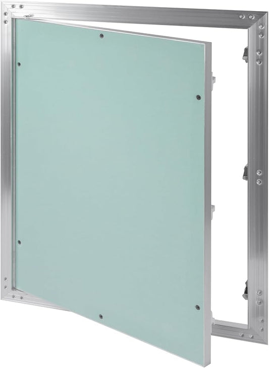 16" x 20" Inch Aluminum Drywall Access Panel - Service Shaft Door - Plumbing, Electricity, Heating, Alarm Wall Inspection hatch for Drywall - Bathroom Service Access Hole Cover