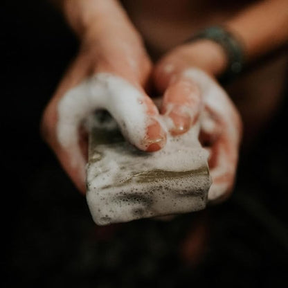 Alaska Glacial Cold-Process Mineral Clay Soap Bar made with Organic Oils | Face, Body, Shampoo & Shave | Hydrates & Detoxifies | For All Skin Types – Citrus Blend, 1 Pack