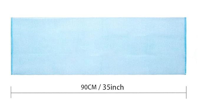 ARCH&M Japanese Beauty Skin Cloth (3 Pack) | Exfoliating Towel & Korean Body Scrubber for a Spa-Like Experience at Home (Navy-Blue x 3)