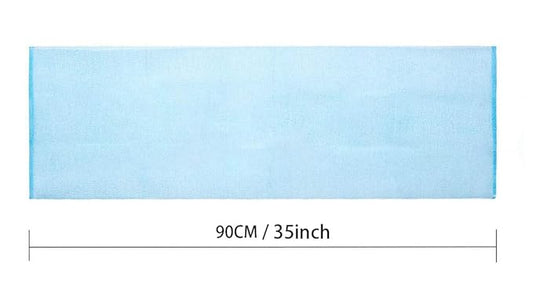 ARCH&M 3-Pack Premium Nylon Exfoliating Towel - 35-Inch Quick-Dry, Hygienic Japanese Washcloth for Body & Back - Durable, Machine Washable, Long-Lasting (Brown x 3)