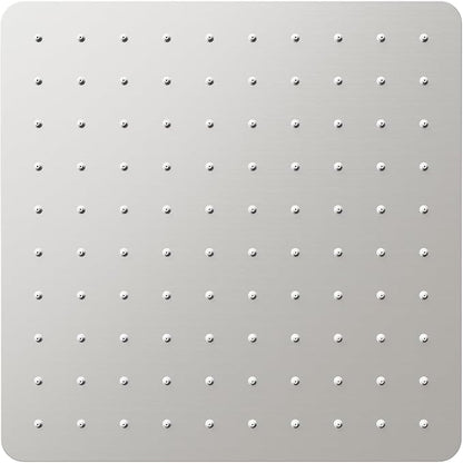 VBFF-Shower Head,rain shower head, 10 inch- Square Shower Head, 1.8 GPM Flow Rate, rainfall showerhead,VBFF08 (Brushed Nickel)