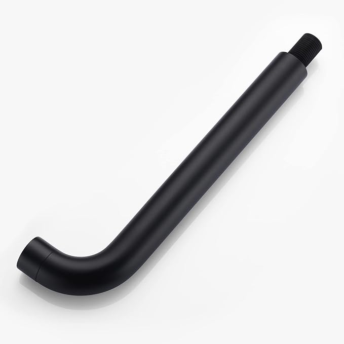 SUMERAIN Wall Mount Tub Filler Matte Black Bathtub Faucet High Flow Two Cross Handles with Rough in Valve, Extra Long Spout