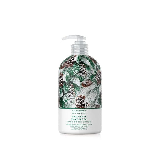 Homeworx by SLATKIN + CO.- Frozen Balsam, 22 fl oz. Body Lotion