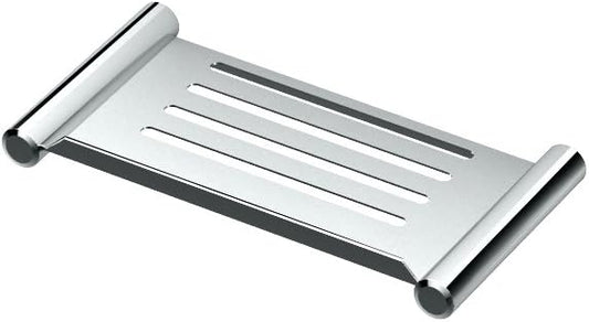 Gatco 1467 Elegant Shower Shelf, Chrome, 10"