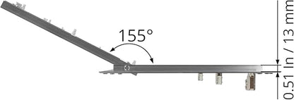 12" x 24" Inch Aluminum Drywall Access Panel - Service Shaft Door - Plumbing, Electricity, Heating, Alarm Wall Inspection hatch for Drywall - Bathroom Service Access Hole Cover