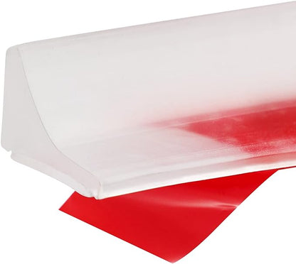 New Collapsible Shower Threshold Water Dam, Self Adhesive Silicone Waterproof Barrier Bathroom and Kitchen Water Strip Dam Shower Guard for Dry And Wet Separation Caulk Seal Strip Edge Trim(TM)