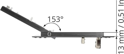 8" x 16" Inch Aluminum Drywall Access Panel - Service Shaft Door - Plumbing, Electricity, Heating, Alarm Wall Inspection hatch for Drywall - Bathroom Service Access Hole Cover