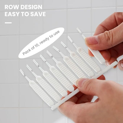 Multifunctional Shower Cleaning Tools Shower Cleaning Brush,2025 Upgrade Shower Head Cleaning Brush for Small Hole with Storage Boxes for Household Bathroom. (20 Pack)