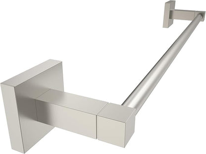 RUACQ Towel Bar 18inch, Towel Racks for Bathroom, 304 Stainless Steel Towel Holder Wall Mounted, Heavy Duty Bathroom Decor Towel Rod (Brushed Nickel)