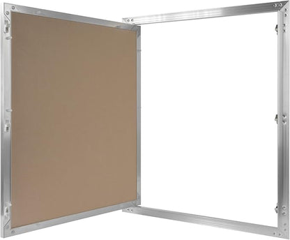 20" x 24" Inch Aluminum Drywall Access Panel - Service Shaft Door - Plumbing, Electricity, Heating, Alarm Wall Inspection hatch for Drywall - Bathroom Service Access Hole Cover