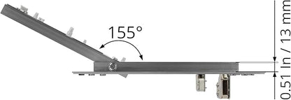 8" x 10" Inch Aluminum Drywall Access Panel - Service Shaft Door - Plumbing, Electricity, Heating, Alarm Wall Inspection hatch for Drywall - Bathroom Service Access Hole Cover