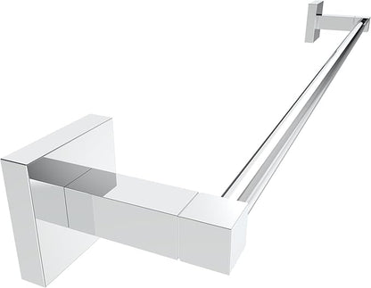 RUACQ Towel Bar 24inch, Towel Racks for Bathroom, 304 Stainless Steel Towel Holder Wall Mounted, Heavy Duty Bathroom Decor Towel Rod (Chrome)