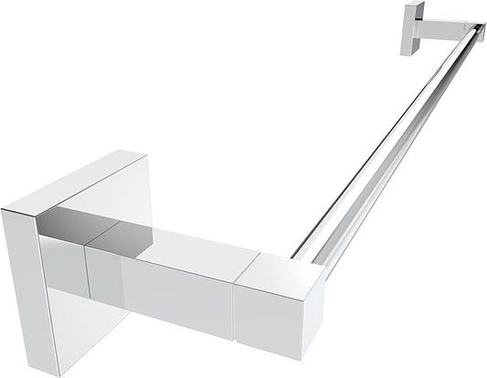 RUACQ Towel Bar 24inch, Towel Racks for Bathroom, 304 Stainless Steel Towel Holder Wall Mounted, Heavy Duty Bathroom Decor Towel Rod (Chrome)