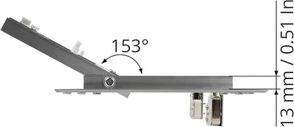 6" x 8" Inch Aluminum Drywall Access Panel - Service Shaft Door - Plumbing, Electricity, Heating, Alarm Wall Inspection hatch for Drywall - Bathroom Service Access Hole Cover