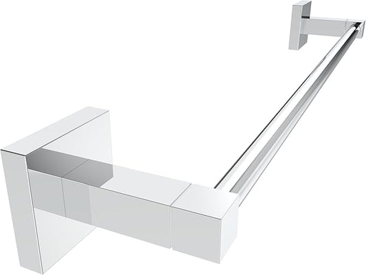 RUACQ Towel Bar 18inch, Towel Racks for Bathroom, 304 Stainless Steel Towel Holder Wall Mounted, Heavy Duty Bathroom Decor Towel Rod (Chrome)