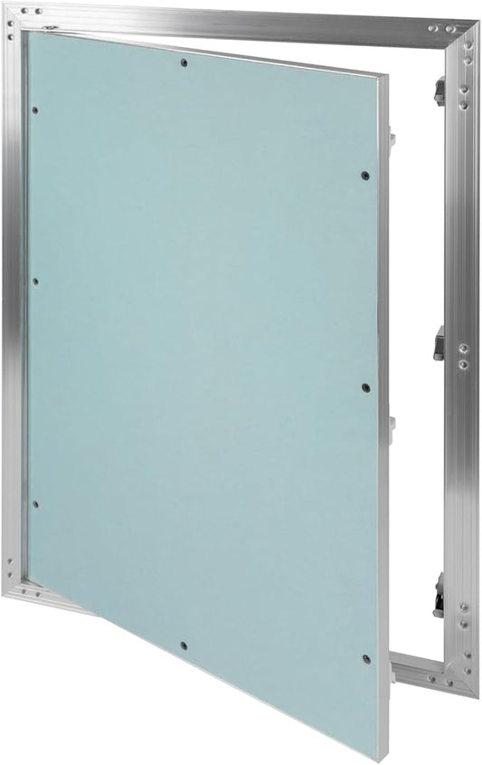 16" x 24" Inch Aluminum Drywall Access Panel - Service Shaft Door - Plumbing, Electricity, Heating, Alarm Wall Inspection hatch for Drywall - Bathroom Service Access Hole Cover