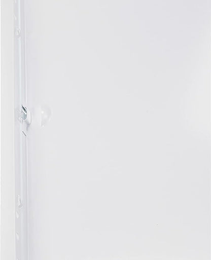 12" x 16" White Metal Access Panel. Service Shaft Door Panel. Plumbing, Electricity, Heating, Alarm Wall Access Panel for Drywall. Bathroom Services Access Hole Cover.