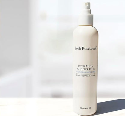 Josh Rosebrook Hydrating Accelerator - Refreshing & Lightweight Antioxidant Face Mist Hydrating Spray - Natural Facial Spray for All Skin Types (250 mL (8.5 fl oz))