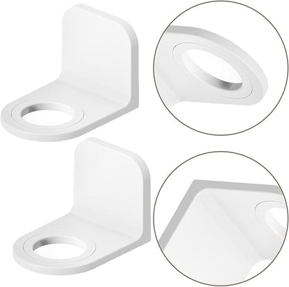 Self Adhesive Wall Mounted Shower Gel Bottle Rack Hook Liquid Soap Holder Shampoo and Conditioner Dispenser for Bathroom Kitchen ()