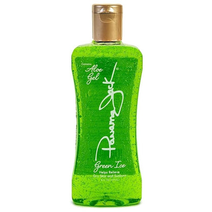 Panama Jack Green Ice Gel - Aloe Vera After Sun Formula Contains No Alcohol, Helps Preserve Tan, Relieves & Moisturizes Dry Skin & Sunburn, 8 FL OZ (Pack of 6)