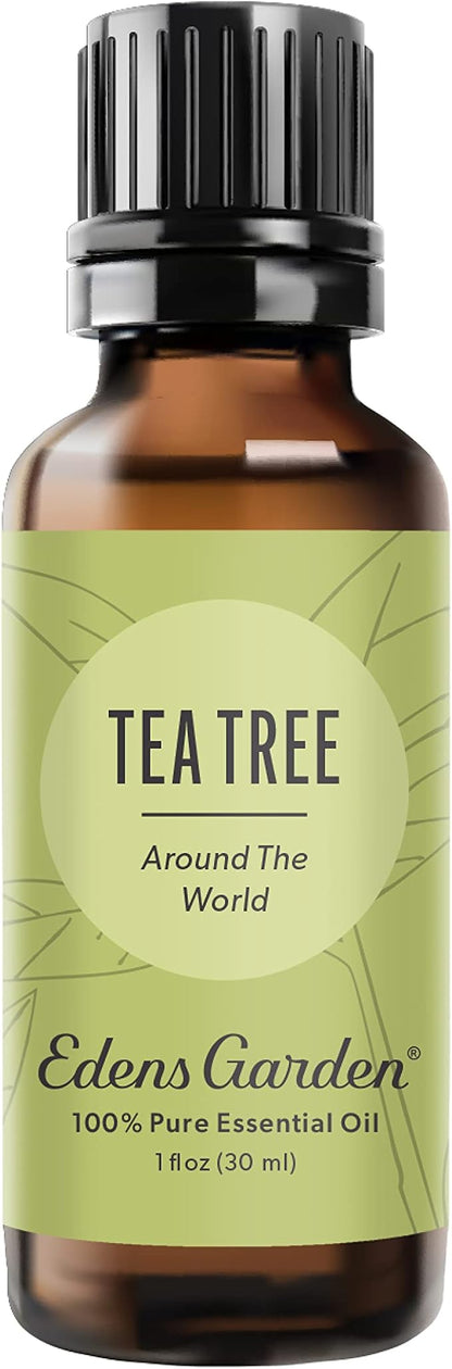 Edens Garden Tea Tree Around The World Essential Oil- 100% Pure Premium Grade, Undiluted, Natural, Therapeutic, Aromatherapy, The Best for Diffuser, Skin, Face, Hair 30 ml (1 fl oz)