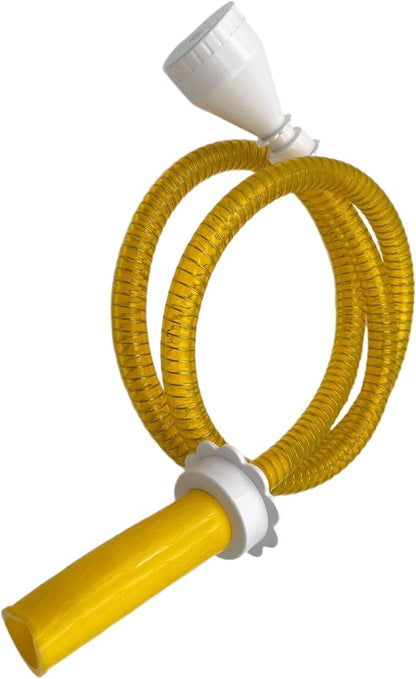 Compact ABS Shower Hose, Quick Connect Design with Control, Bathroom & Pet Cleaning Applications, Tool-Free Installation Shower Hose
