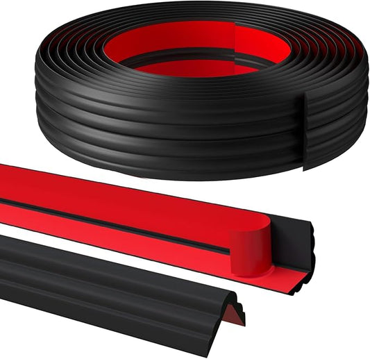 10FT Flexible Wall Corner Protector Moulding Trim, Peel and Stick Inside & Outside Wall Corner Guards Edge Protector,Self Adhesive Molding Trim Strip for Edge Ceiling