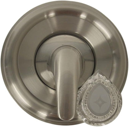 Danco (10002) Universal Moen Trim Kit for Single-Handle Shower Valves, Compatible for Moentrol Series, Brushed Nickel