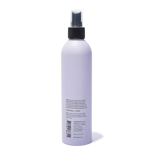 Skeem Aura Citronella Body Spray 8 oz, Lavender - Easy To Use Natural Spray, Family Friendly