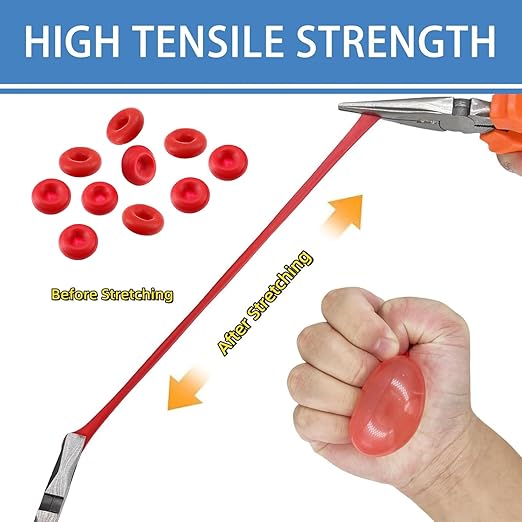10 Pcs Caulk Tube Sealer Caps, Caulking Gun Tip Caps, Caulking Tool Accessory, Caulk Sealer Saver for Open Caulking Tube Sealing and Preserving, with Storage Box for Easy Storage