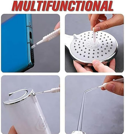 Multifunctional Shower Cleaning Tools Shower Cleaning Brush,2025 Upgrade Shower Head Cleaning Brush for Small Hole with Storage Boxes for Household Bathroom. (20 Pack)
