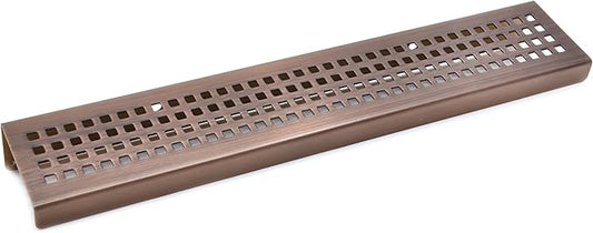 SereneDrains Stainless Steel Oil Rubbed Bronze Shower Shelf for Inside Shower Drill In Wall Mount Small Bathroom Shelf Decor Organizer Rack Caddy Floating (Oil Rubbed Bronze, 24 Inch)