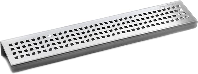 SereneDrains Stainless Steel Brushed Nickel Shower Shelf for Inside Shower Drill in Wall Mount Small Bathroom Shelf Decor Organizer Rack Caddy Floating (Brushed Stainless Steel, 12 Inch)