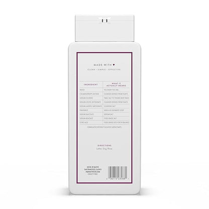 Native Vanilla & Cashmere Body Wash 18 fl oz