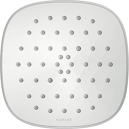 Kohler 37722-Y-CP Cinq™ Square single-function filtered showerhead, 2.5 gpm, Polished Chrome