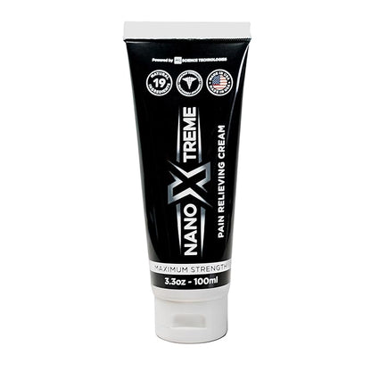 Pain Relief Cream – Fast-Acting Topical for Muscle, Joint & Nerve Deep-Absorbing, Long-Lasting Formula with Natural Ingredients – Cooling Sensation – 3.3oz Tube – Made in USA