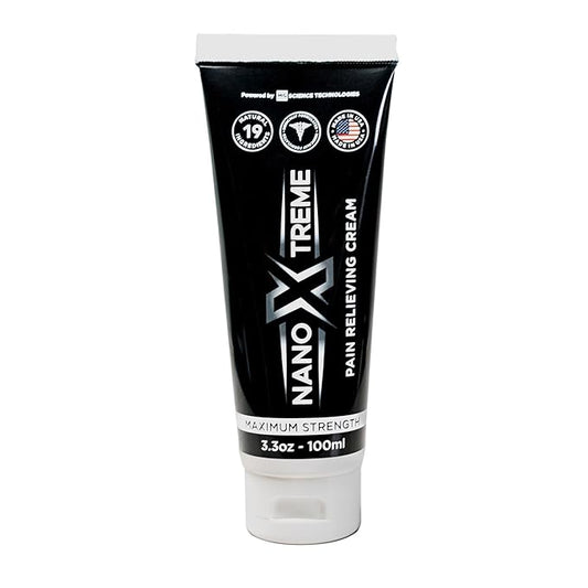 Pain Relief Cream – Fast-Acting Topical for Muscle, Joint & Nerve Deep-Absorbing, Long-Lasting Formula with Natural Ingredients – Cooling Sensation – 3.3oz Tube – Made in USA