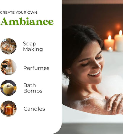 Sun Essential Oils - Peppermint Essential Oil (4 oz) with Dropper for Diffuser, Humidifier, Skin & Aromatherapy Body Massage, Candle & Soap Making for Home