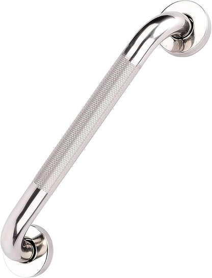 supregear Grab Bars for Bathtubs and Showers, Anti Slip Bathroom Grab Bars for Seniors, 304 Stainless Steel Safety Shower Handle, Toilet Handicap Elderly Assist Bathroom Wall Handle, 12 inch