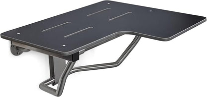 Seachrome 26" x 22.5” Black Reversible Folding Transfer Tub/Shower Seat, ADA Compliant