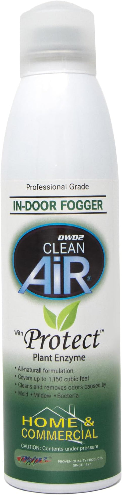 Protect™ Home & Commercial Mold-Treatment Plant-Based Mold-Odor Remover Fogger Treatment - eco-friendly solution for a safer and healthier living and working space (8 oz.)