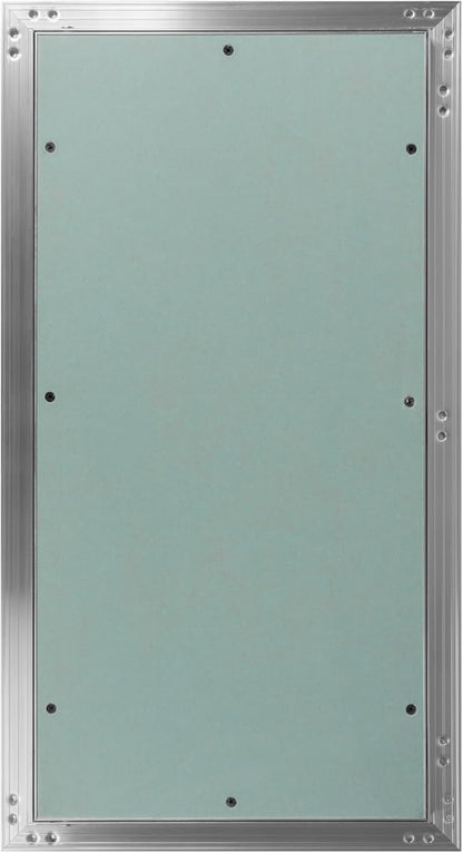 12" x 24" Inch Aluminum Drywall Access Panel - Service Shaft Door - Plumbing, Electricity, Heating, Alarm Wall Inspection hatch for Drywall - Bathroom Service Access Hole Cover