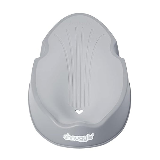 Shnuggle | Newborn Baby Bath Support | Ergonomic Soft-Touch Seat | Lightweight Non-Slip Base | Compact | Perfect for Babies up to 6 Months