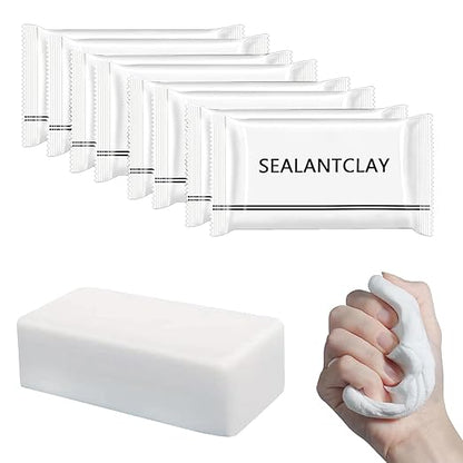 2025 Upgrade Repair Sealing Clay, Waterproof Sealant Mastic, Cement Crack Filler, Quick Mending Mud for Drain Connection, Wall Hole, Air Conditioning Hole Waterproof Seal Putty (6)
