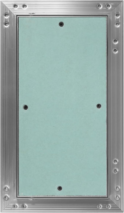 6" x 12" Inch Aluminum Drywall Access Panel - Service Shaft Door - Plumbing, Electricity, Heating, Alarm Wall Inspection hatch for Drywall - Bathroom Service Access Hole Cover